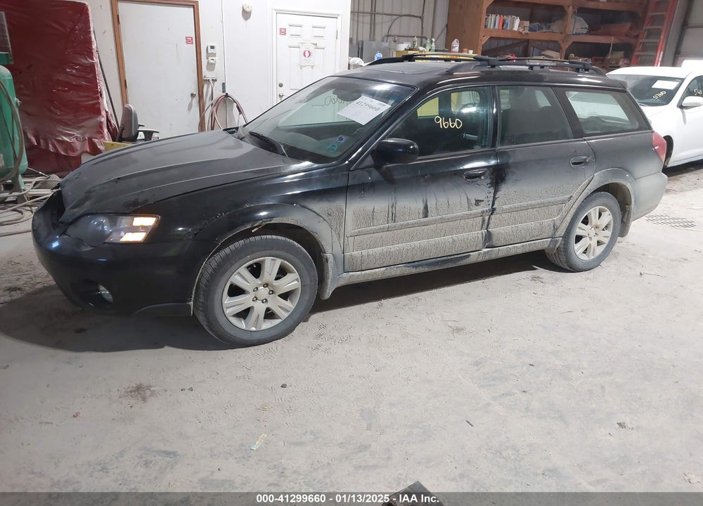 2005 SUBARU OUTBACK 2.5I LIMITED VIN: 4S4BP62C257300504