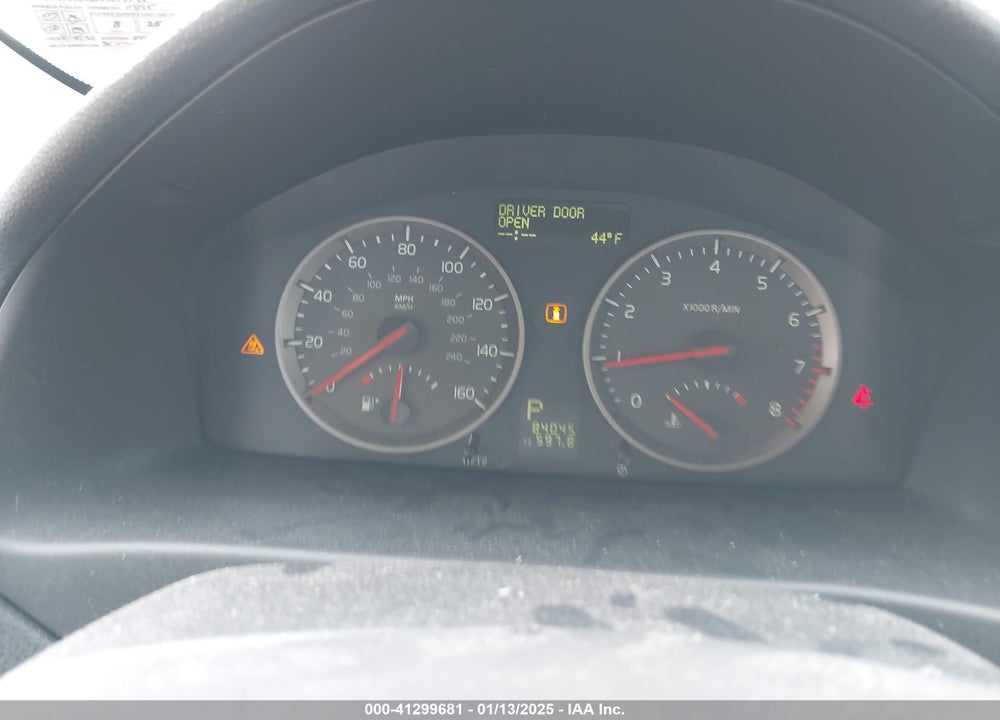 2007 VOLVO S40 2.4I VIN: YV1MS382872296588