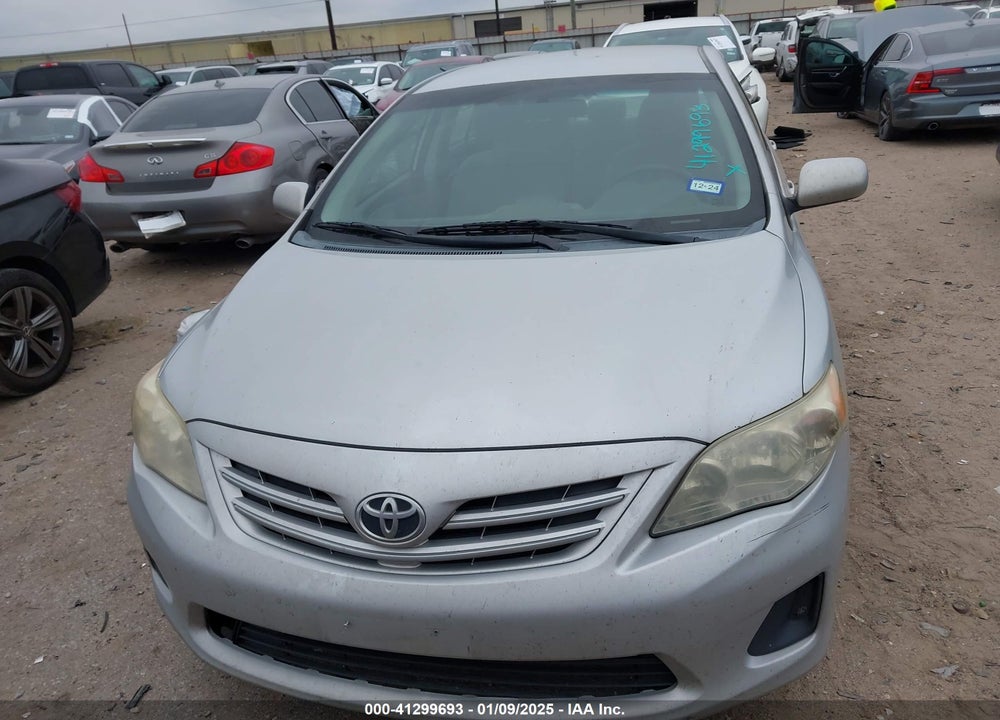 2013 TOYOTA COROLLA LE VIN: 2T1BU4EE6DC021651