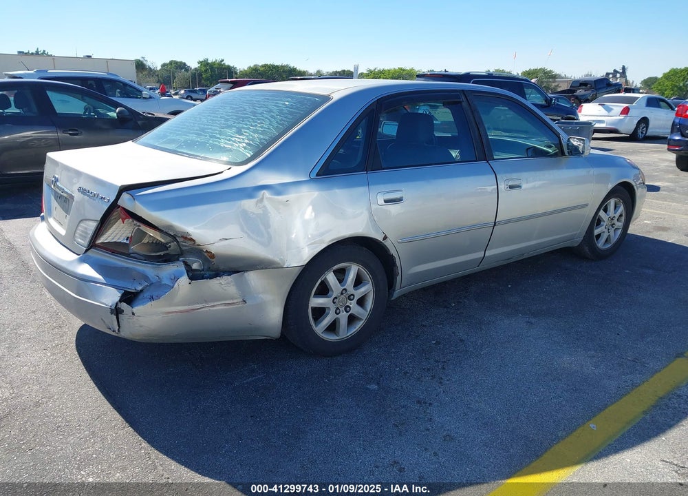 2000 TOYOTA AVALON XLS VIN: 4T1BF28B2YU112498