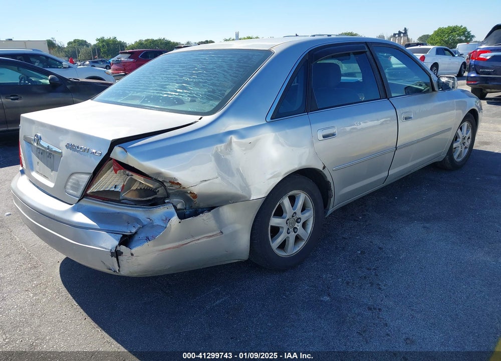 2000 TOYOTA AVALON XLS VIN: 4T1BF28B2YU112498