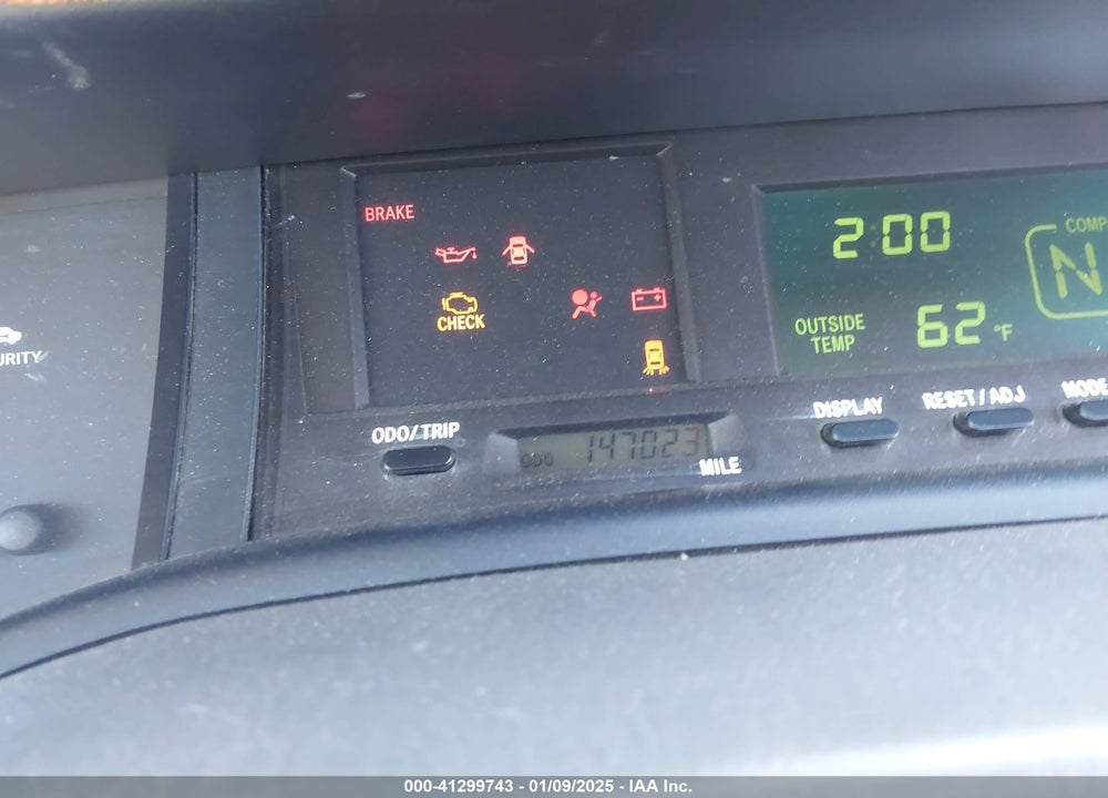 2000 TOYOTA AVALON XLS VIN: 4T1BF28B2YU112498