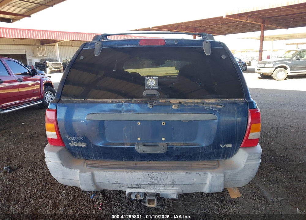 2000 JEEP GRAND CHEROKEE LAREDO VIN: 1J4G248N2YC228148