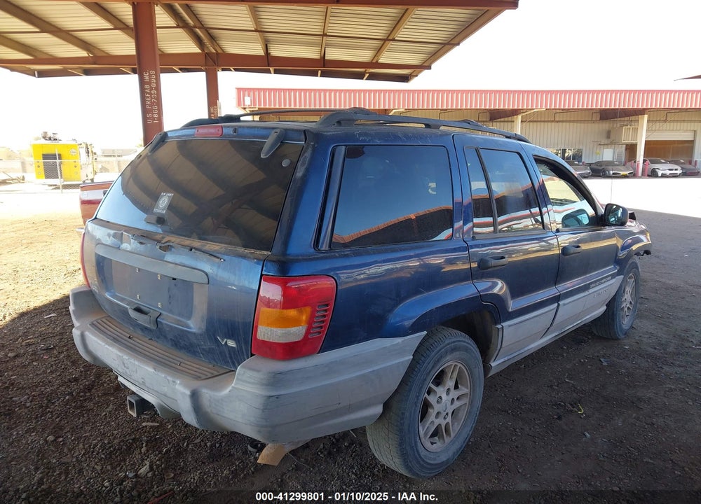 2000 JEEP GRAND CHEROKEE LAREDO VIN: 1J4G248N2YC228148