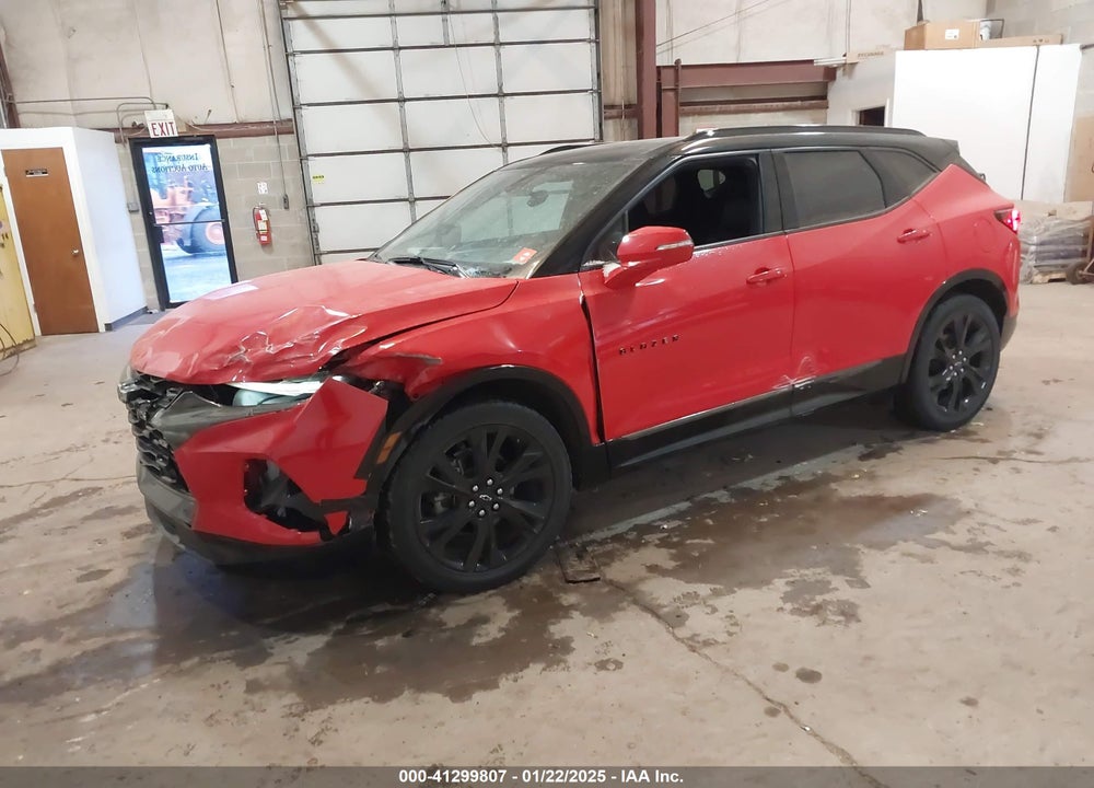 2022 CHEVROLET BLAZER AWD RS VIN: 3GNKBKRS2NS192919