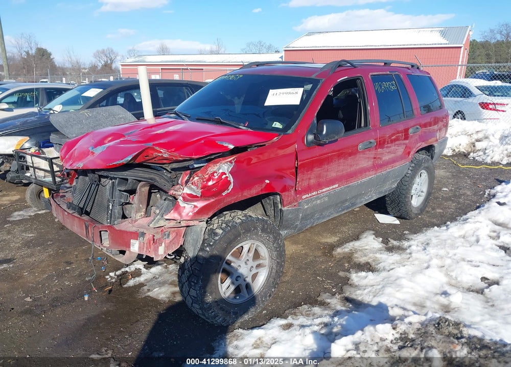 2003 JEEP GRAND CHEROKEE LAREDO VIN: 1J4GW48SX3C589954