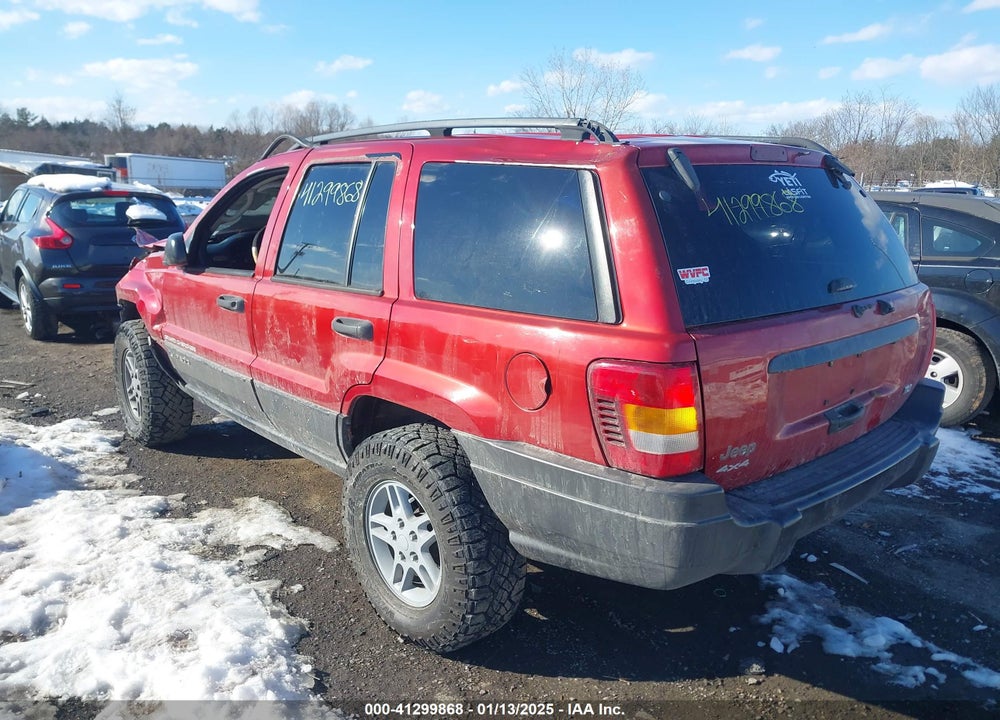 2003 JEEP GRAND CHEROKEE LAREDO VIN: 1J4GW48SX3C589954