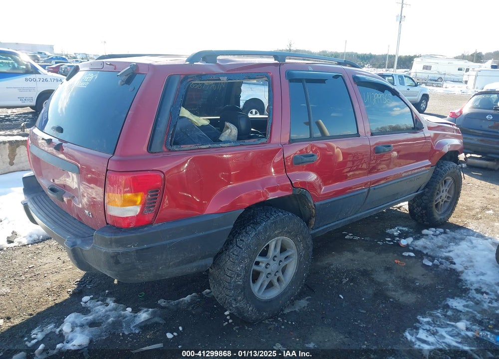 2003 JEEP GRAND CHEROKEE LAREDO VIN: 1J4GW48SX3C589954