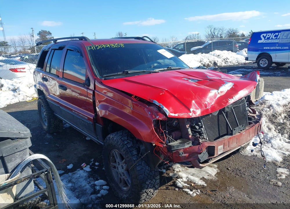 2003 JEEP GRAND CHEROKEE LAREDO VIN: 1J4GW48SX3C589954