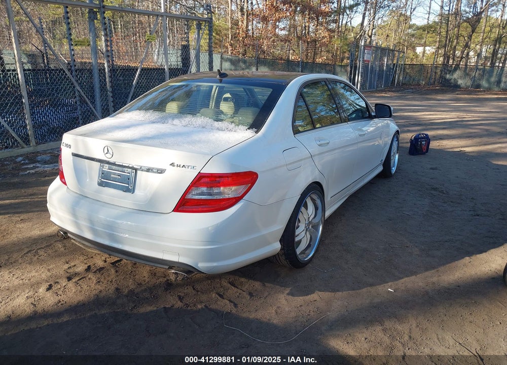 2009 MERCEDES-BENZ C 300 LUXURY 4MATIC/SPORT 4MATIC VIN: WDDGF81X39R074406