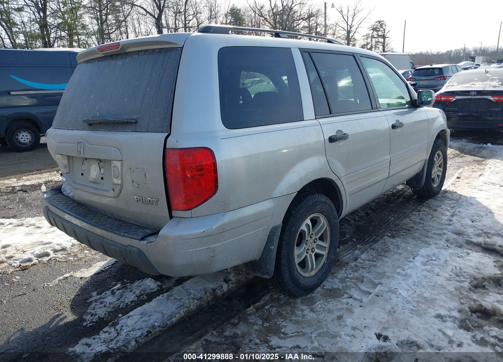 2005 HONDA PILOT EX-L VIN: 5FNYF18565B063068