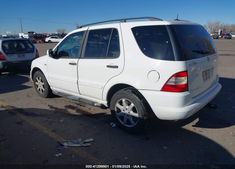 2000 MERCEDES-BENZ ML 430 VIN: 4JGAB72E7YA218678