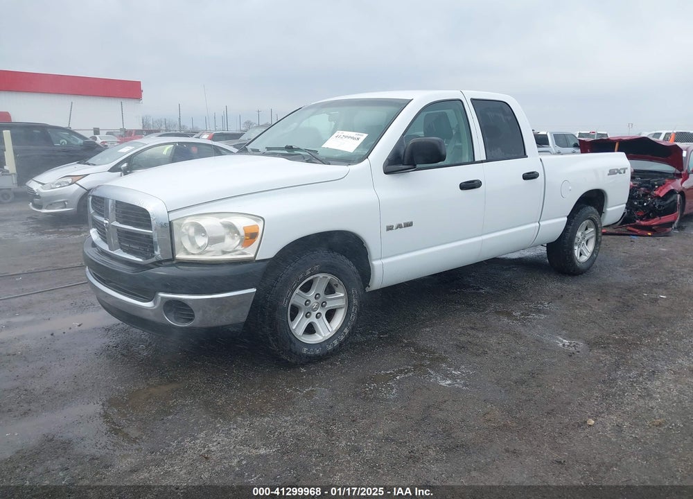 2008 DODGE RAM 1500 ST/SXT VIN: 1D7HA18N68S611761