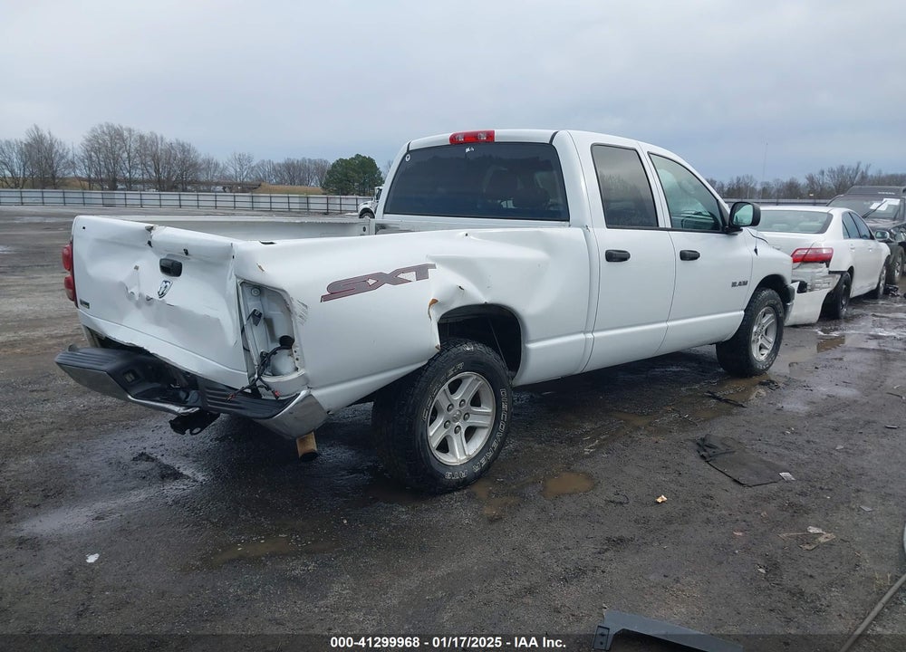2008 DODGE RAM 1500 ST/SXT VIN: 1D7HA18N68S611761