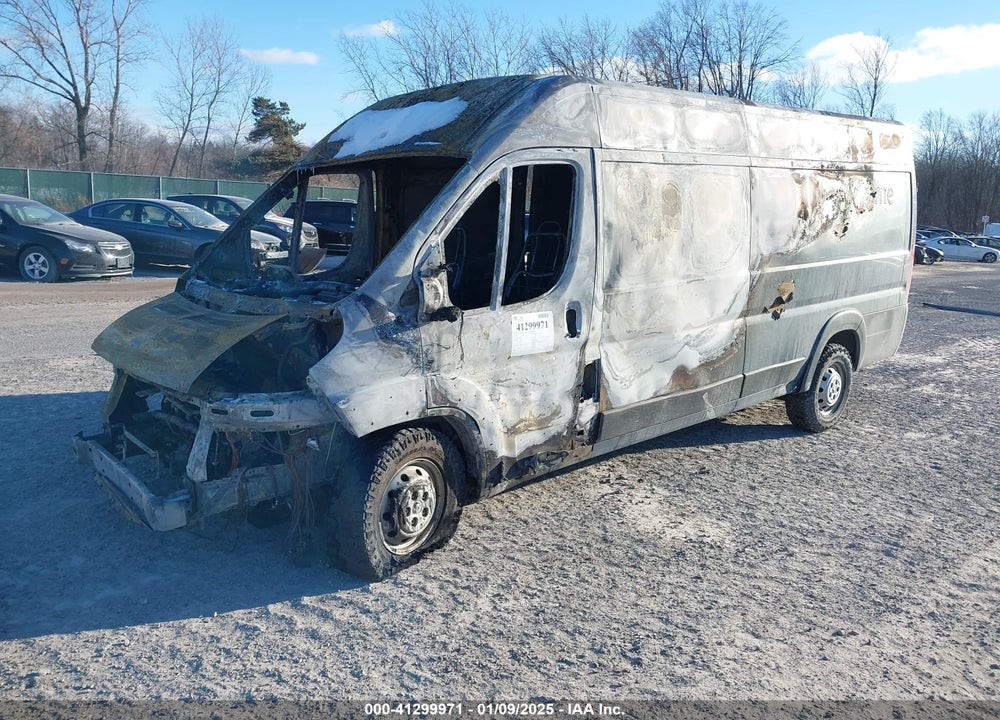 2020 RAM PROMASTER 3500 CARGO VAN HIGH ROOF 159 WB EXT VIN: 3C6URVJG5LE117155
