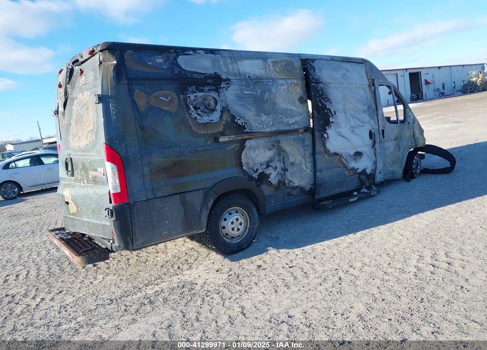 2020 RAM PROMASTER 3500 CARGO VAN HIGH ROOF 159 WB EXT VIN: 3C6URVJG5LE117155