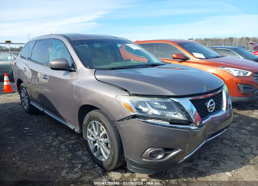 2014 NISSAN PATHFINDER S VIN: 5N1AR2MNXEC651035