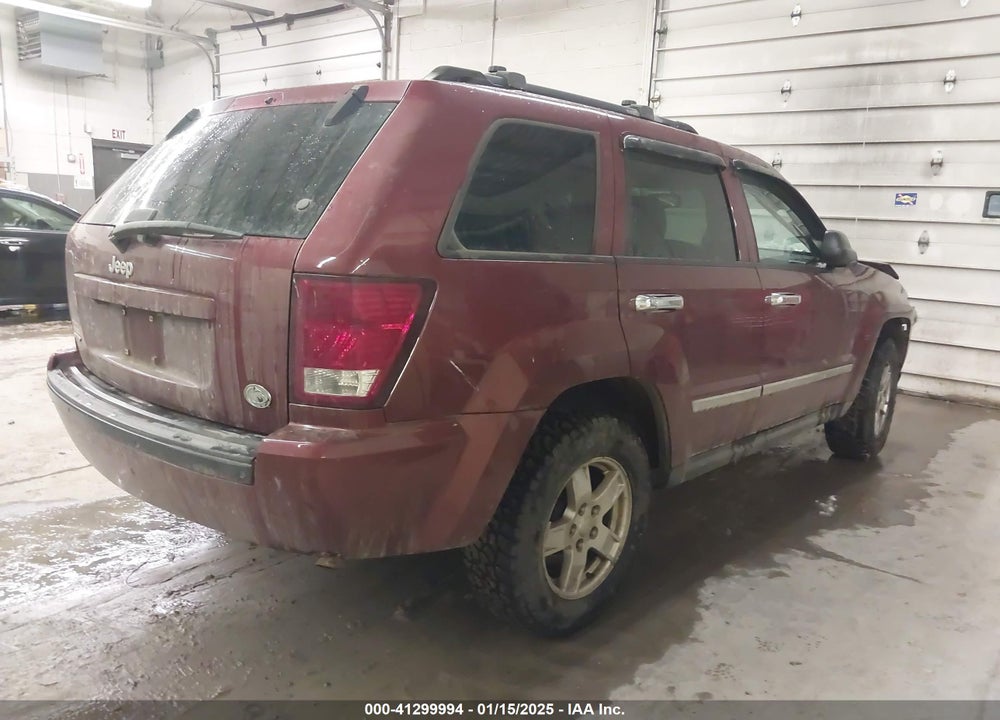 2007 JEEP GRAND CHEROKEE LAREDO VIN: 1J8GR48K97C561476