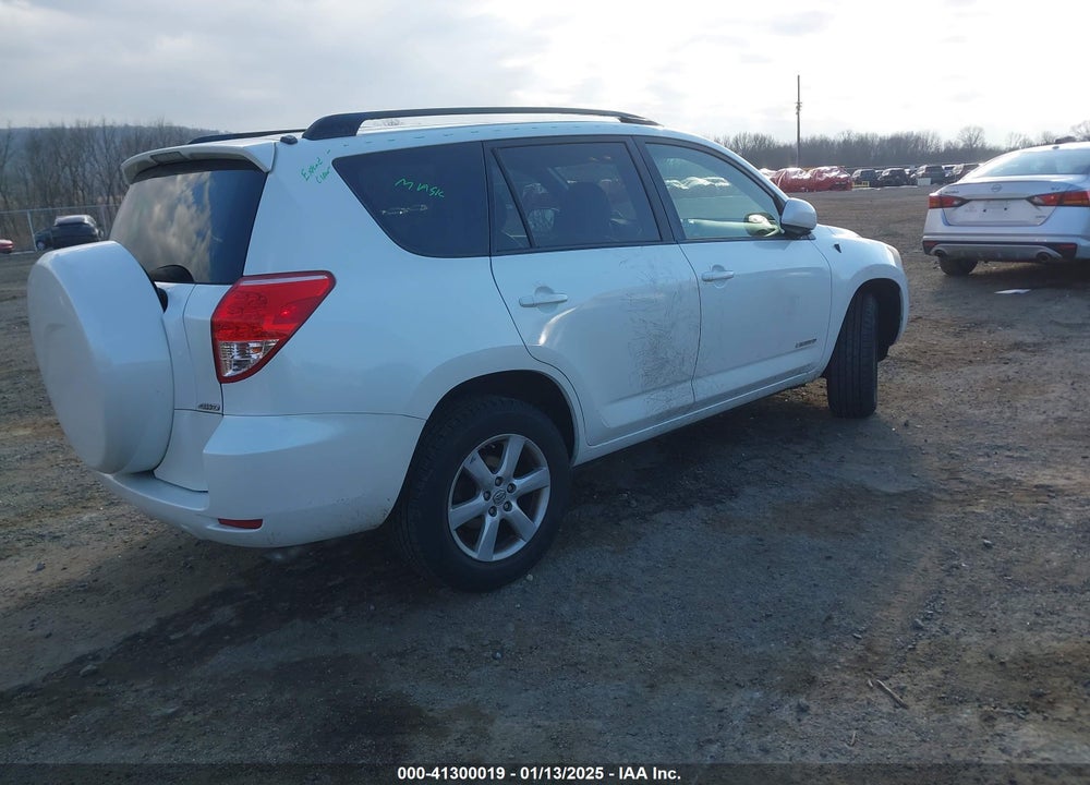 2007 TOYOTA RAV4 LIMITED VIN: JTMBD31V475107350