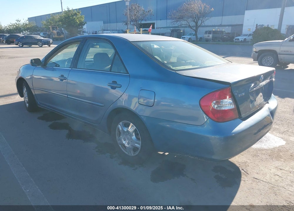 2002 TOYOTA CAMRY LE VIN: 4T1BE32K42U640407