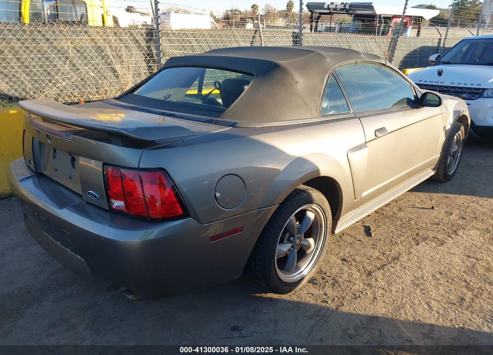 2002 FORD MUSTANG GT VIN: 1FAFP45XX2F168527