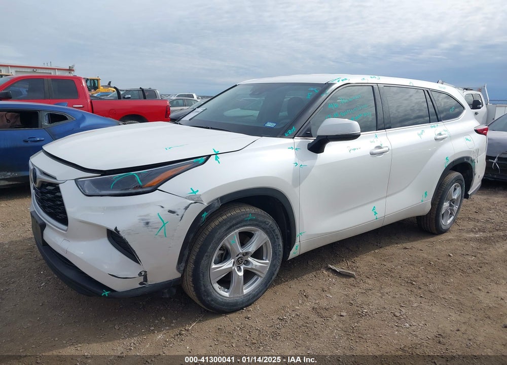 2021 TOYOTA HIGHLANDER L VIN: 5TDCZRAH9MS077741