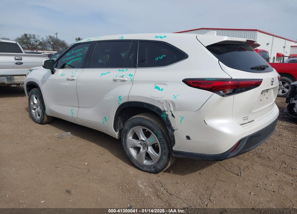 2021 TOYOTA HIGHLANDER L VIN: 5TDCZRAH9MS077741