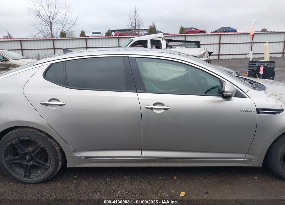 2013 KIA OPTIMA HYBRID VIN: KNAGM4AD0D5045764