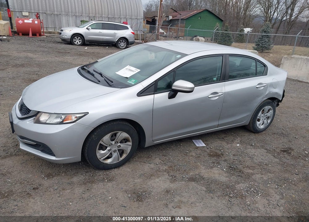 2015 HONDA CIVIC VIN: 19XFB2F58FE203849