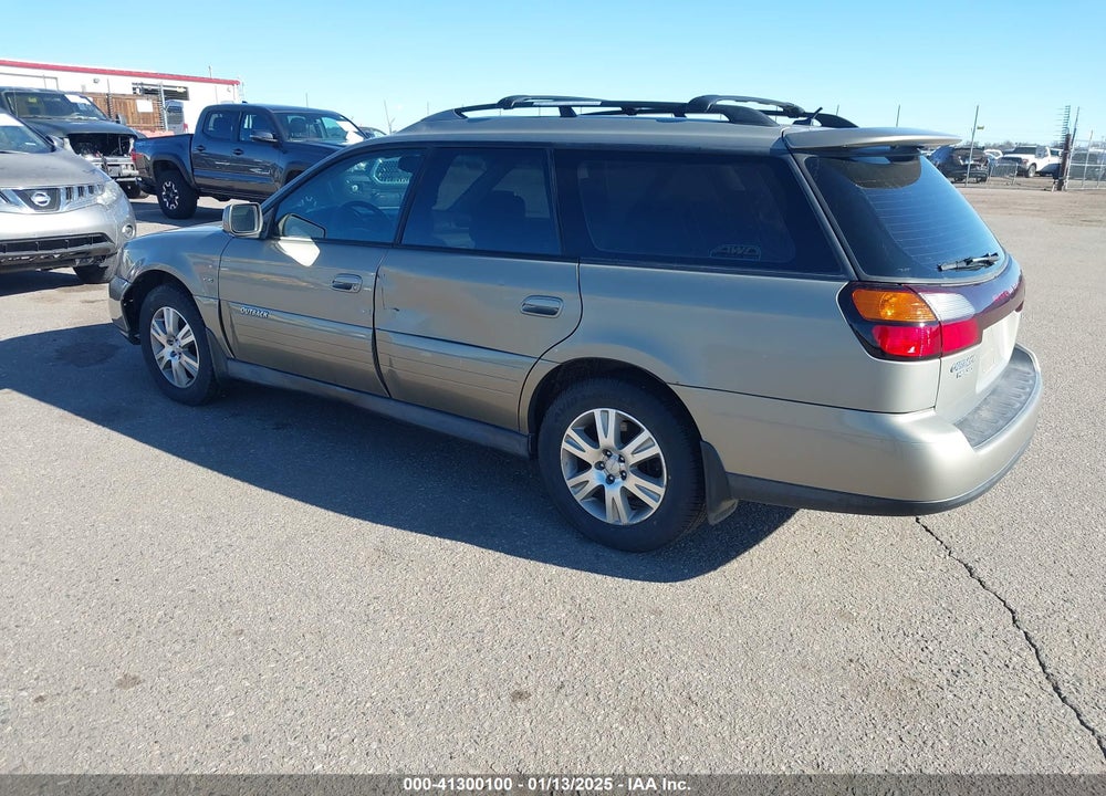 2004 SUBARU OUTBACK H6-3.0 VDC VIN: 4S3BH896247609076