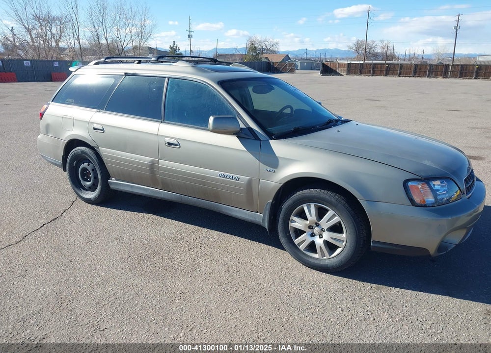 2004 SUBARU OUTBACK H6-3.0 VDC VIN: 4S3BH896247609076