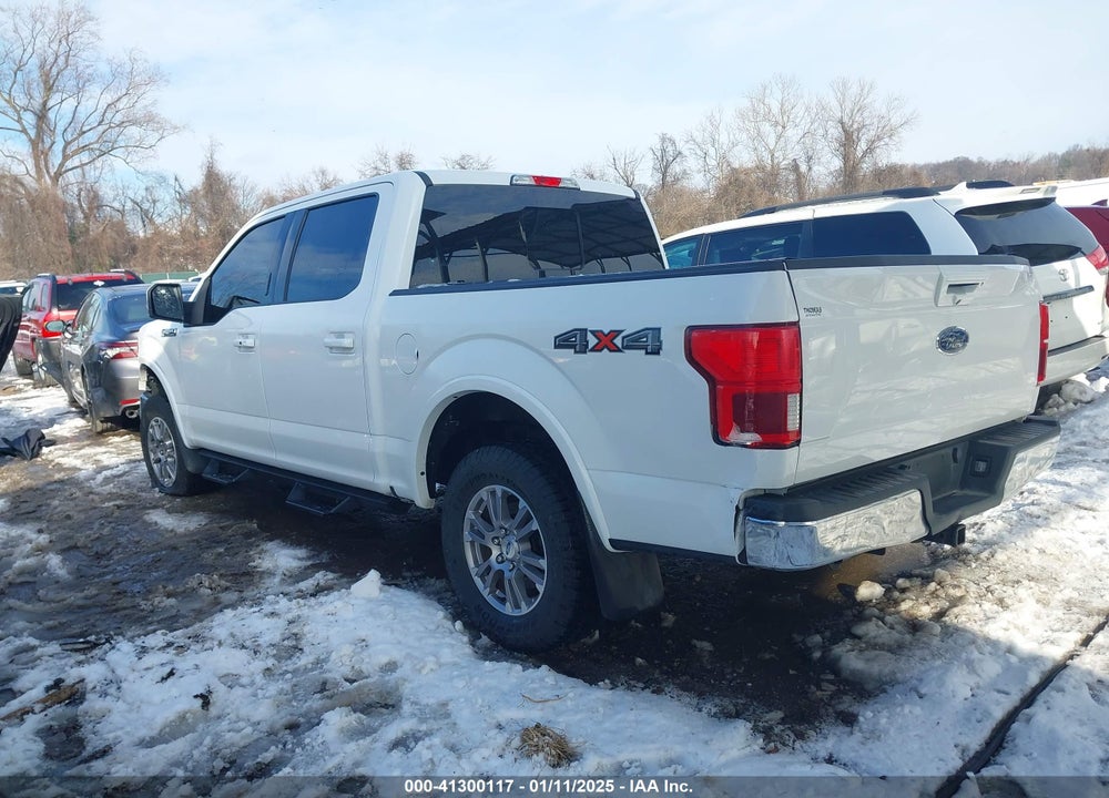 2020 FORD F-150 LARIAT VIN: 1FTEW1E59LFB68168