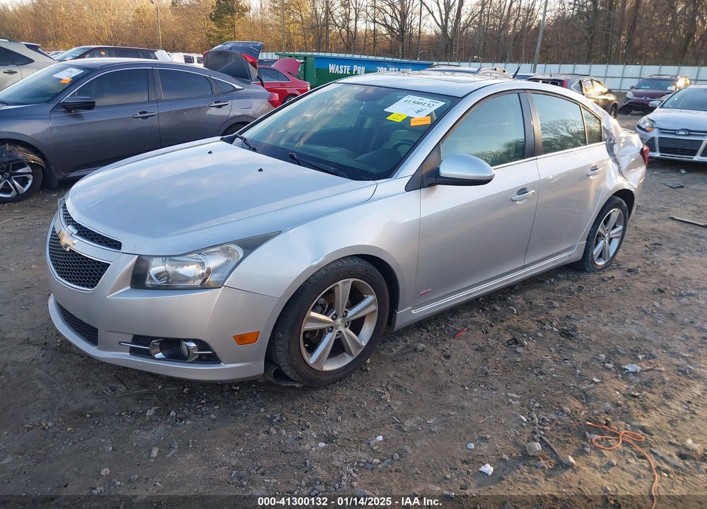 2013 CHEVROLET CRUZE 2LT AUTO VIN: 1G1PE5SB4D7123964