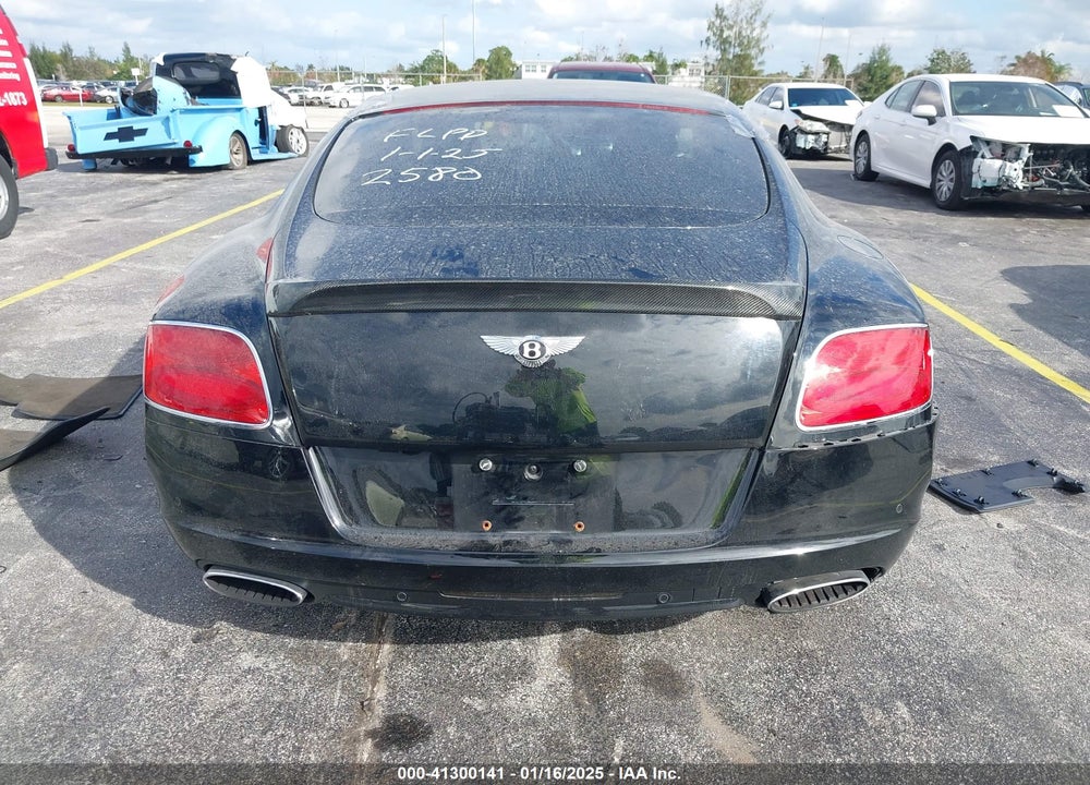 2013 BENTLEY CONTINENTAL GT SPEED VIN: SCBFC7ZA5DC082580