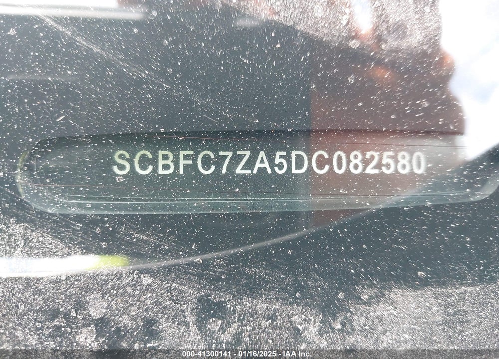 2013 BENTLEY CONTINENTAL GT SPEED VIN: SCBFC7ZA5DC082580