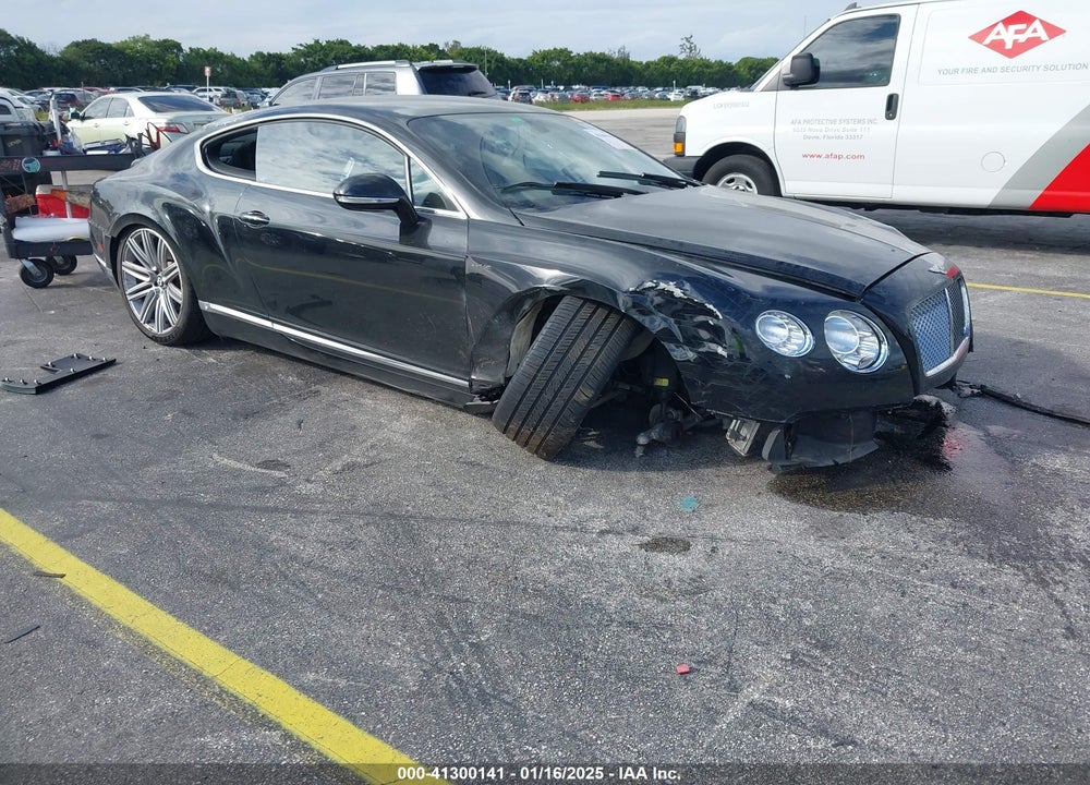 2013 BENTLEY CONTINENTAL GT SPEED VIN: SCBFC7ZA5DC082580