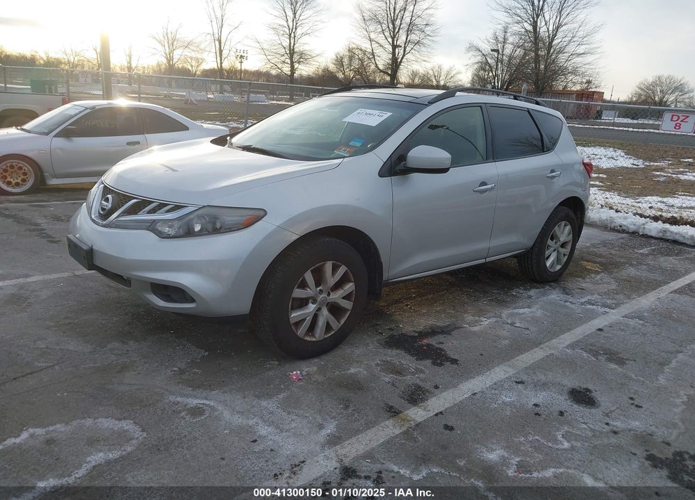 2013 NISSAN MURANO SL VIN: JN8AZ1MW7DW320633