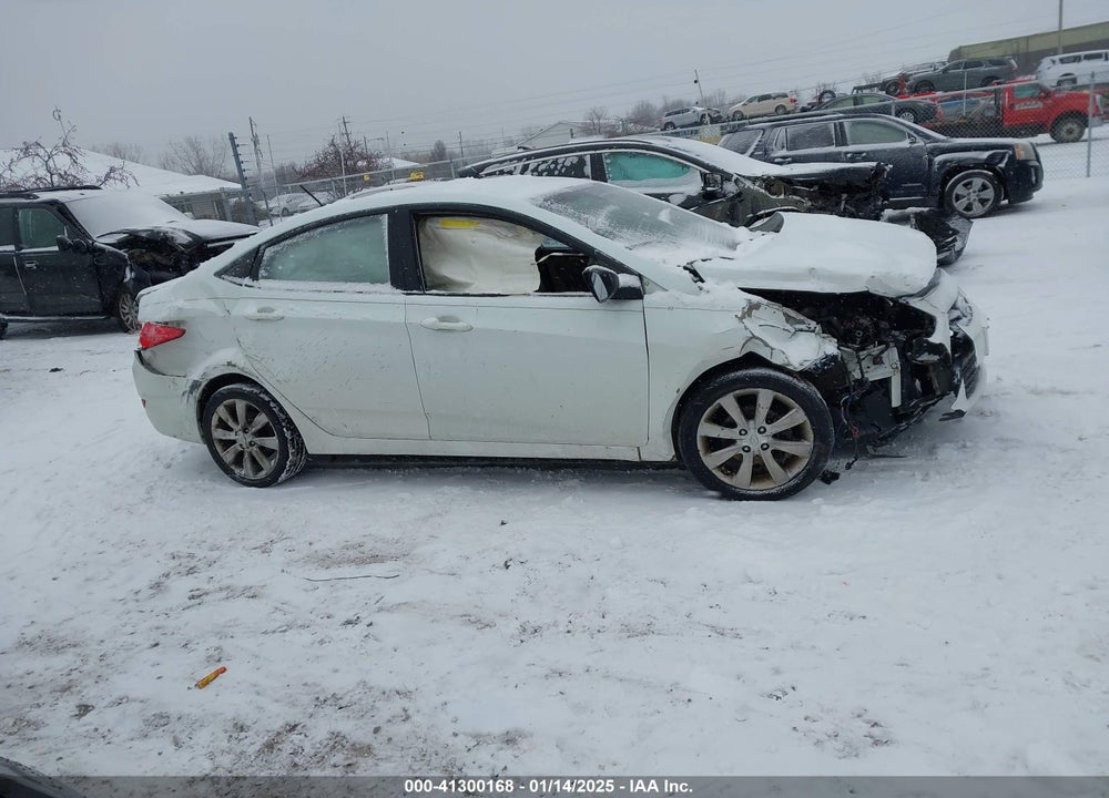 2012 HYUNDAI ACCENT VIN: KMHCU4AE0CU041983