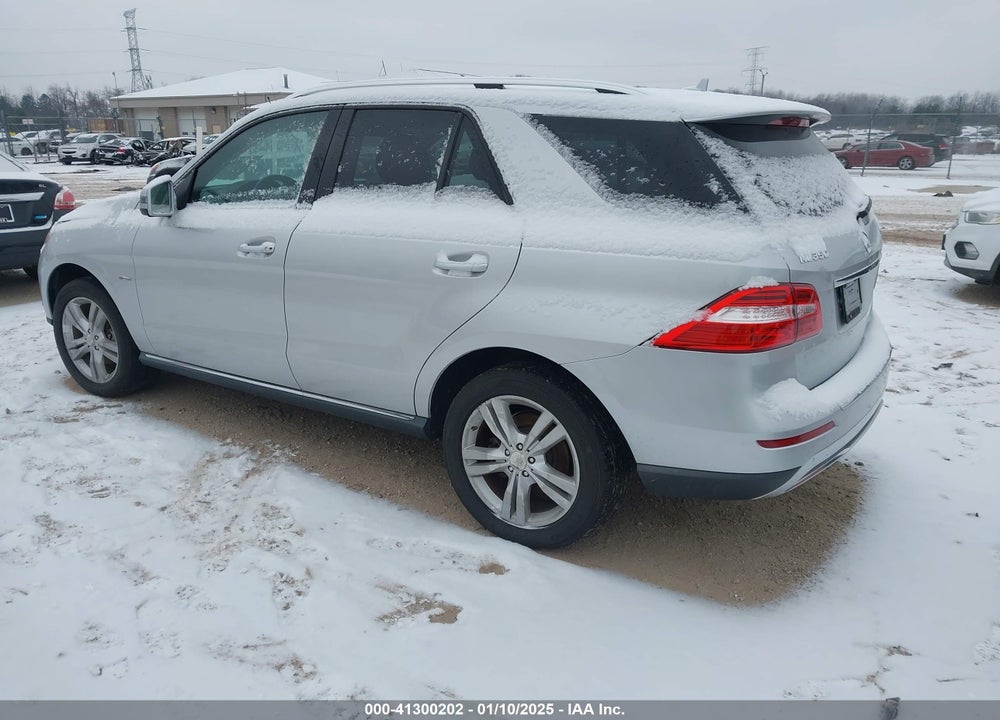 2012 MERCEDES-BENZ ML 350 4MATIC VIN: 4JGDA5HB9CA025720