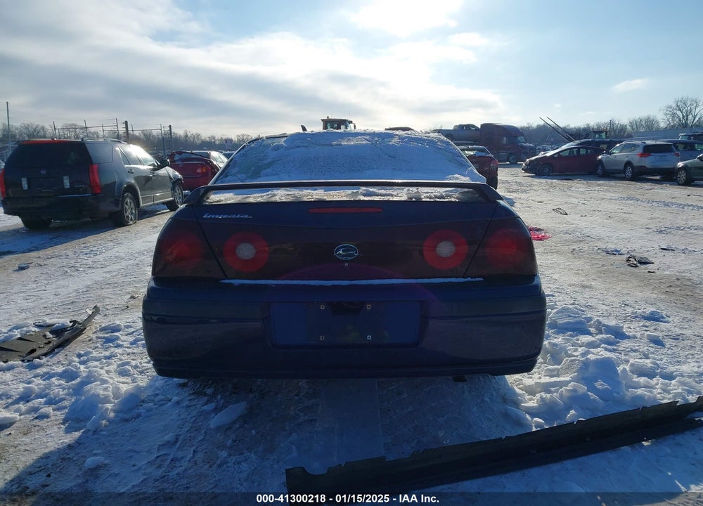 2000 CHEVROLET IMPALA VIN: 2G1WF55K5Y9111038