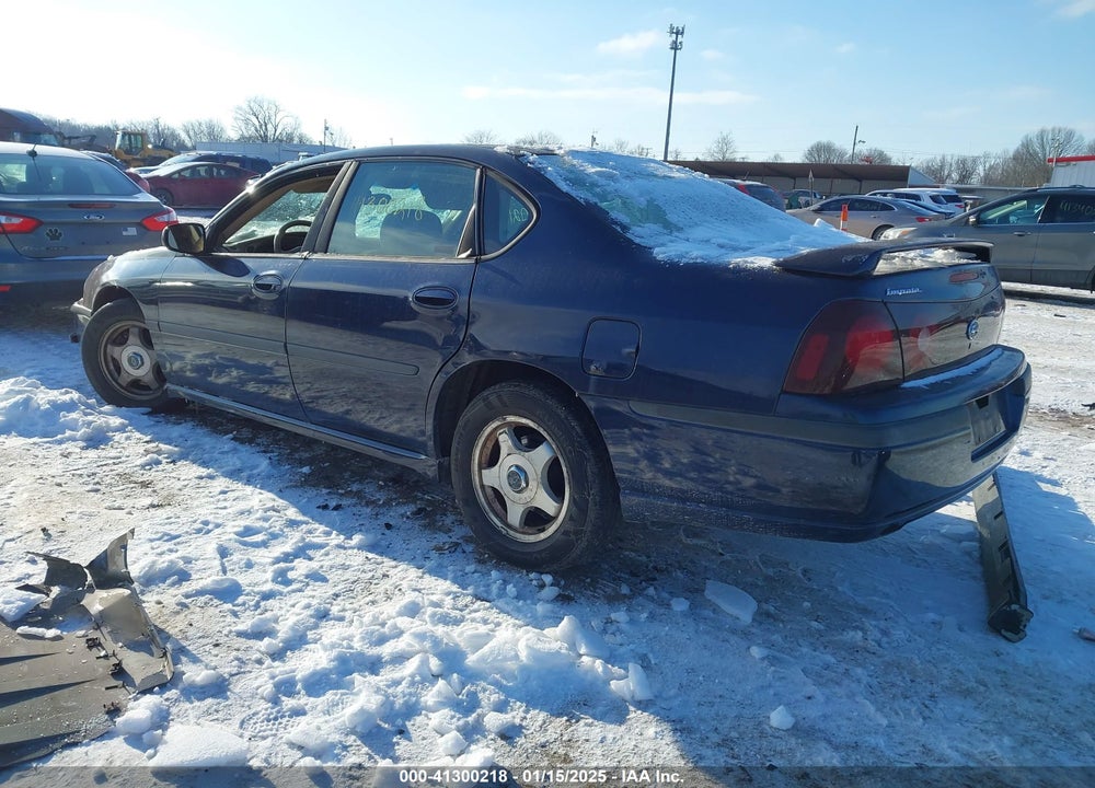 2000 CHEVROLET IMPALA VIN: 2G1WF55K5Y9111038