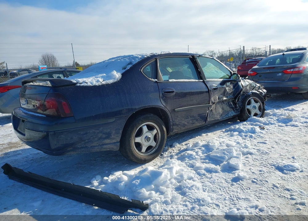 2000 CHEVROLET IMPALA VIN: 2G1WF55K5Y9111038