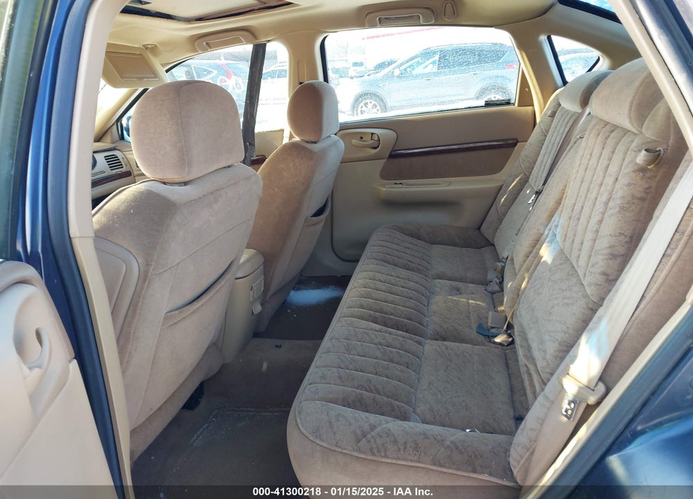 2000 CHEVROLET IMPALA VIN: 2G1WF55K5Y9111038
