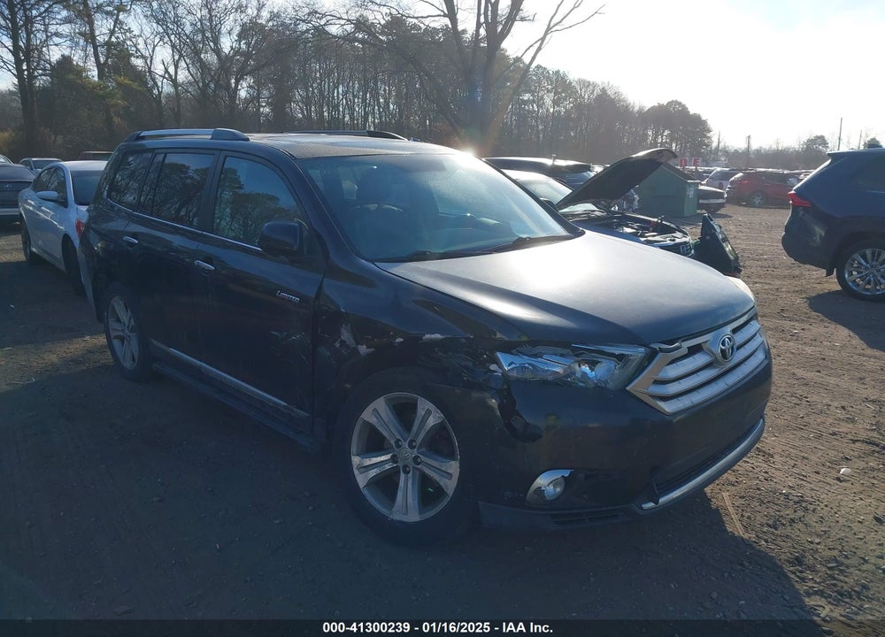 2012 TOYOTA HIGHLANDER LIMITED V6 VIN: 5TDDK3EH6CS136419