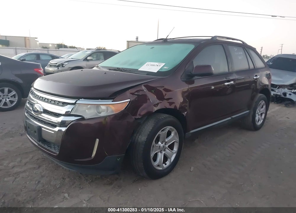 2011 FORD EDGE SEL VIN: 2FMDK3JC4BBB00282