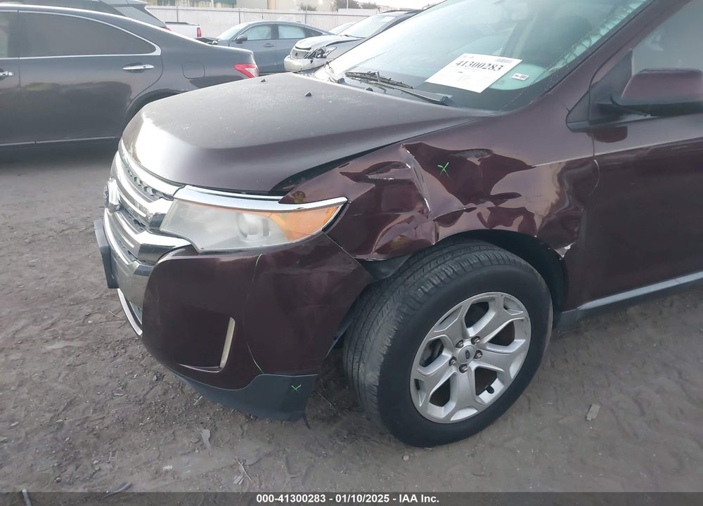 2011 FORD EDGE SEL VIN: 2FMDK3JC4BBB00282