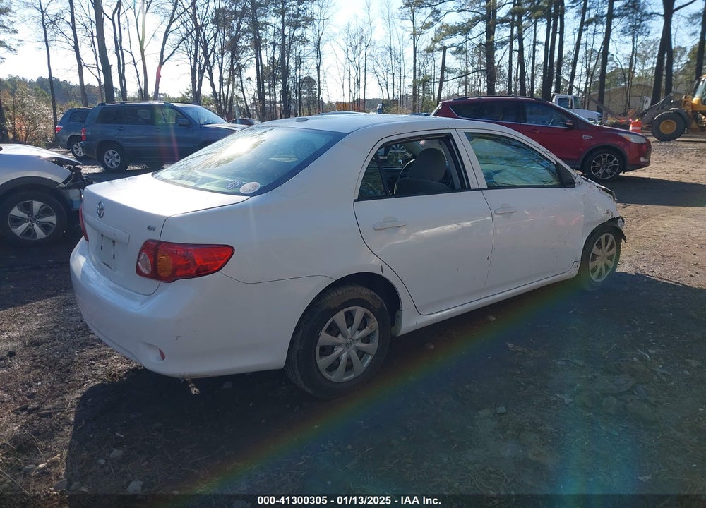2009 TOYOTA COROLLA VIN: JTDBL40E499086165