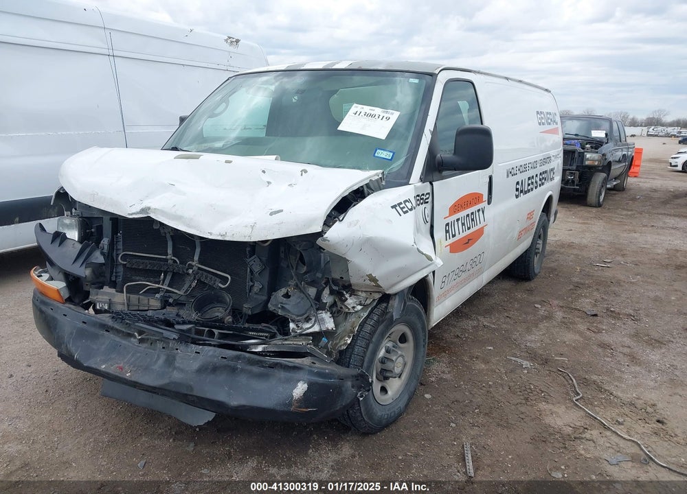 2011 CHEVROLET EXPRESS 2500 WORK VAN VIN: 1GCWGFBA4B1161348