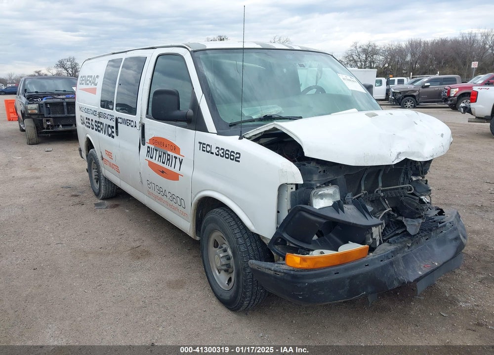 2011 CHEVROLET EXPRESS 2500 WORK VAN VIN: 1GCWGFBA4B1161348