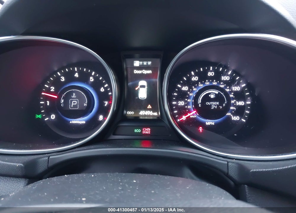 2016 HYUNDAI SANTA FE SE VIN: KM8SNDHF0GU158086